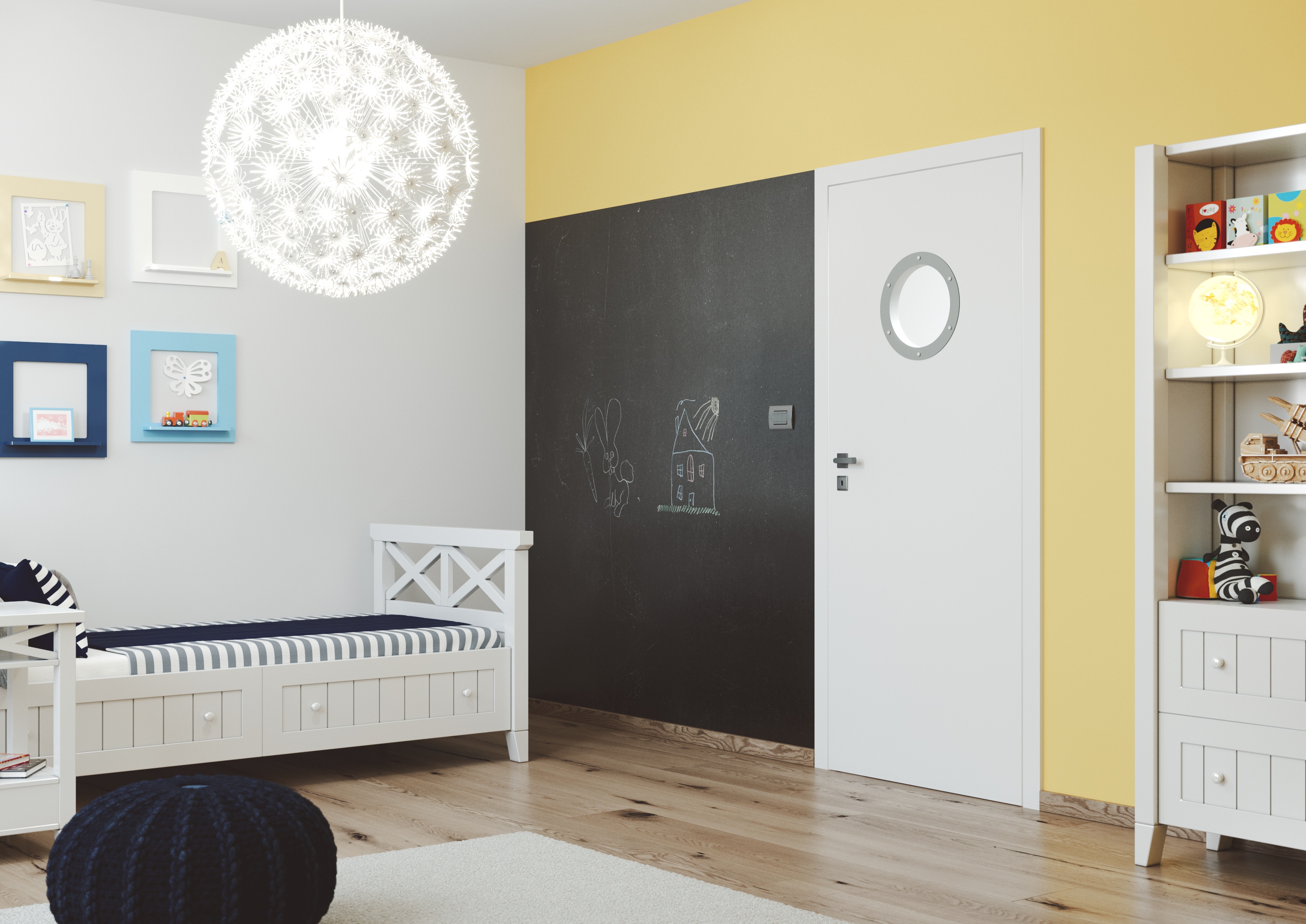 Interiérové dveře SAPELI ELEGANT 71 - dekor barva bílá hladká komfort
